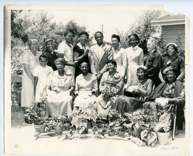 Members of the Carver Garden Club